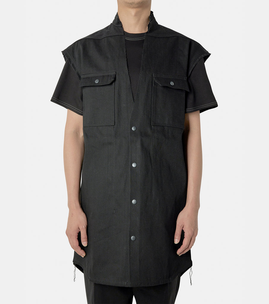 JUMBO CUT OUT SL OUTERSHIRT