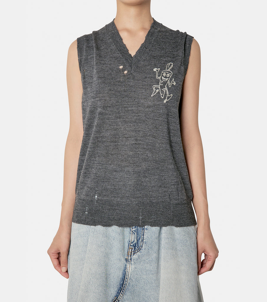 Schoolboy Knit Vest