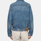 BLUE JAP. TWILL DENIM JACKET