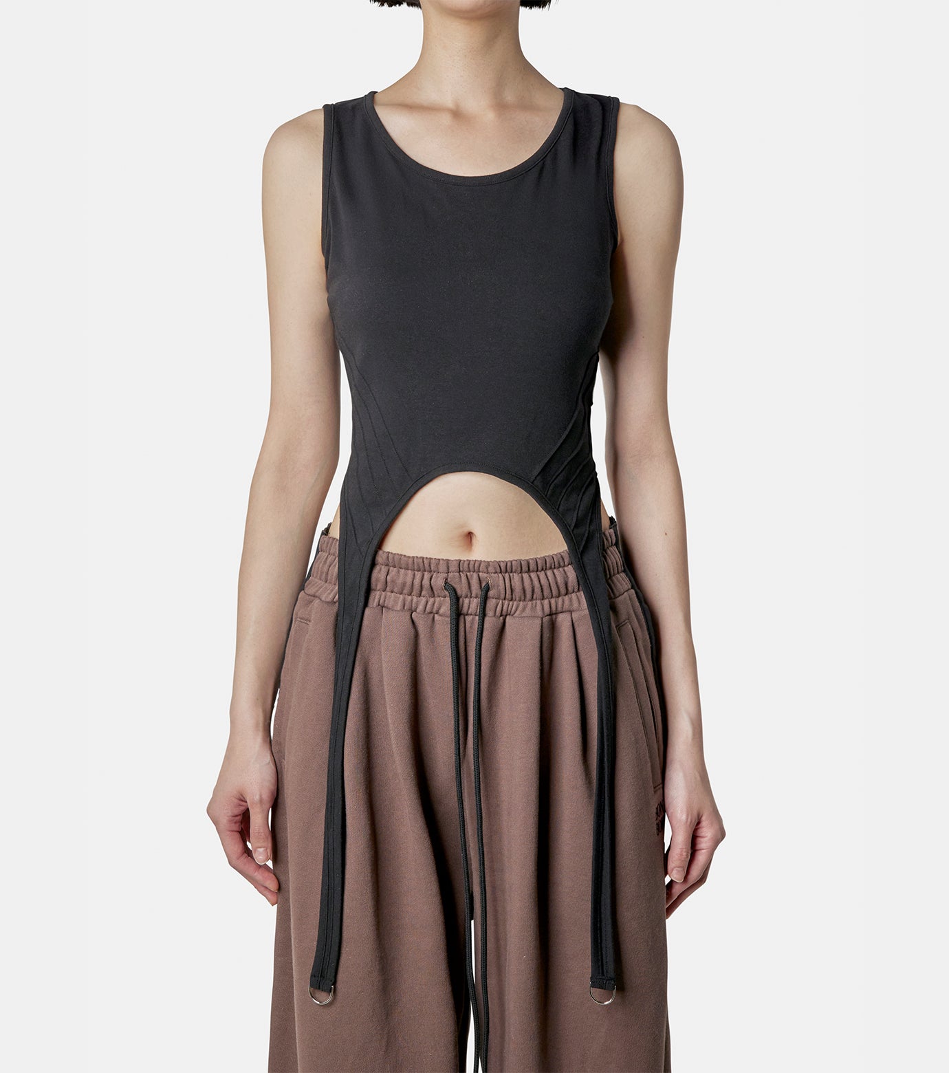 Lantern Sleeveless Top
