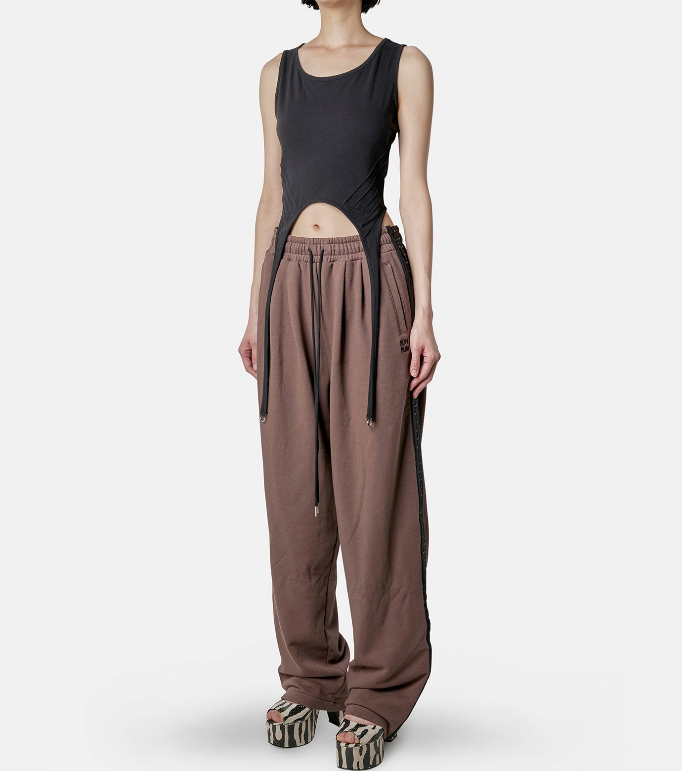 Lantern Sleeveless Top