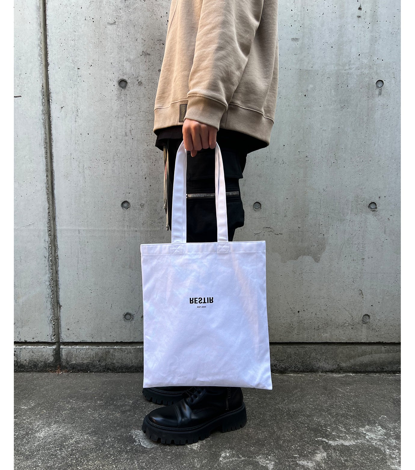 The Tote Bag White