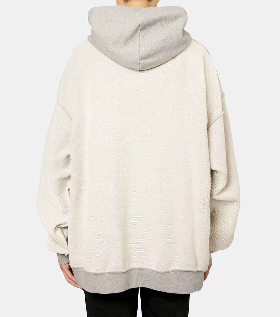 ALL GREY INSIDE OUT HOODIE