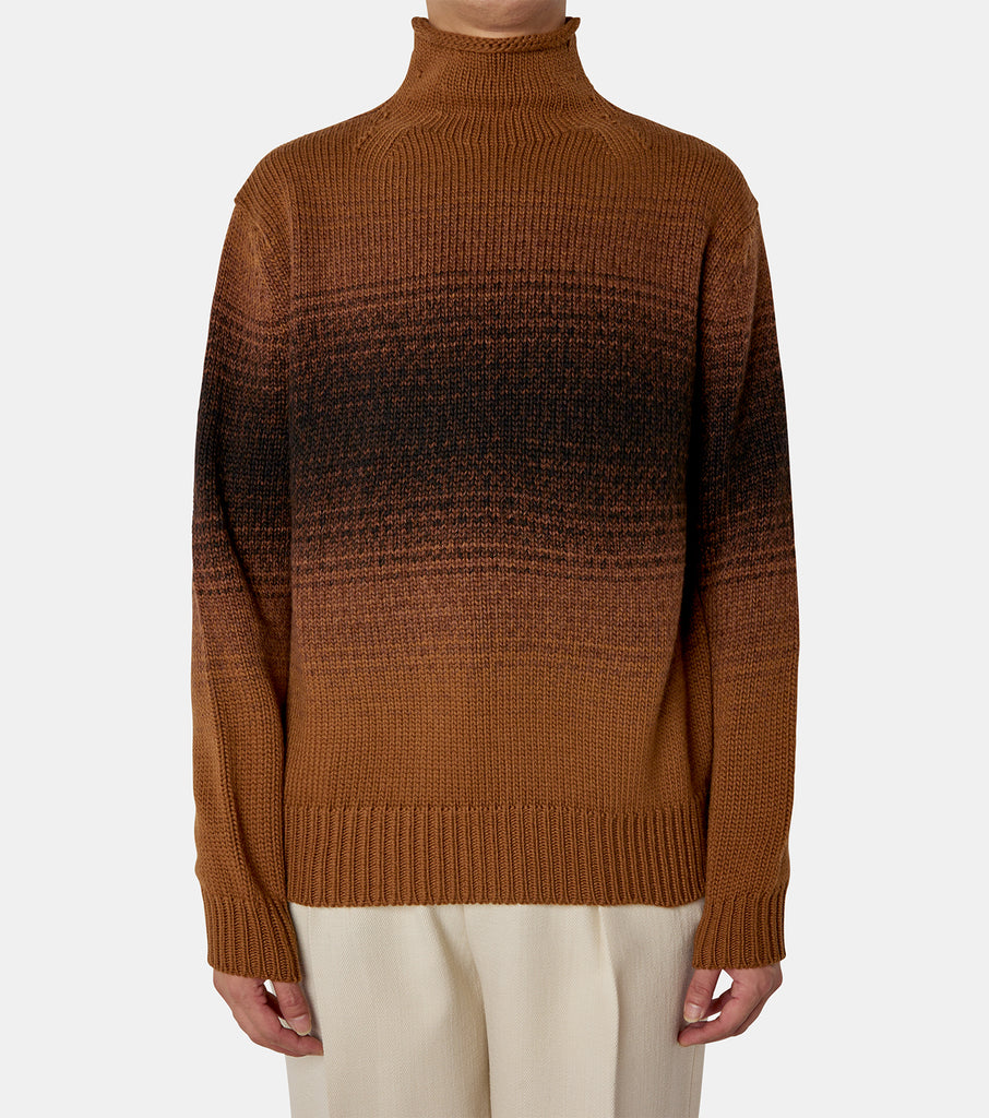 PURE WOOL HIGH NECK