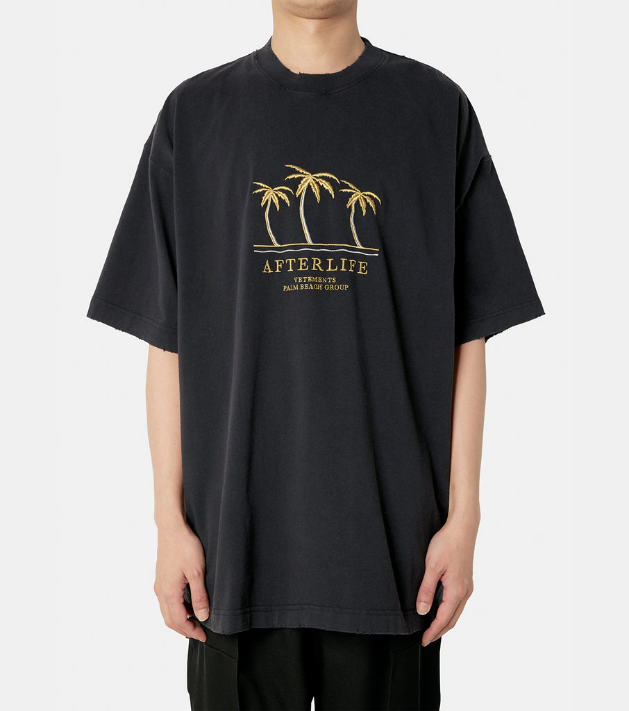 EMBROIDERED AFTERLIFE T-SHIRT