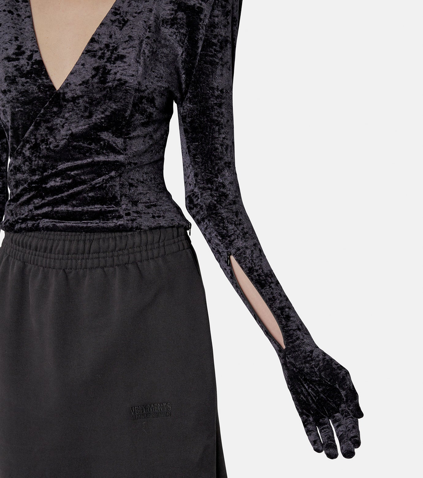 Velvet Dynasty Top w/Gloves