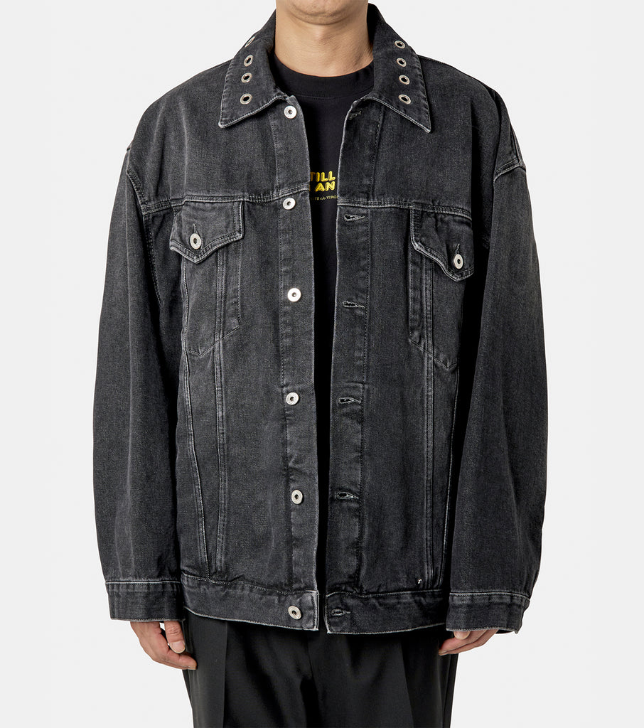 EYELET DNM OVER JKT